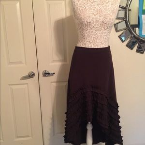 Brown skirt